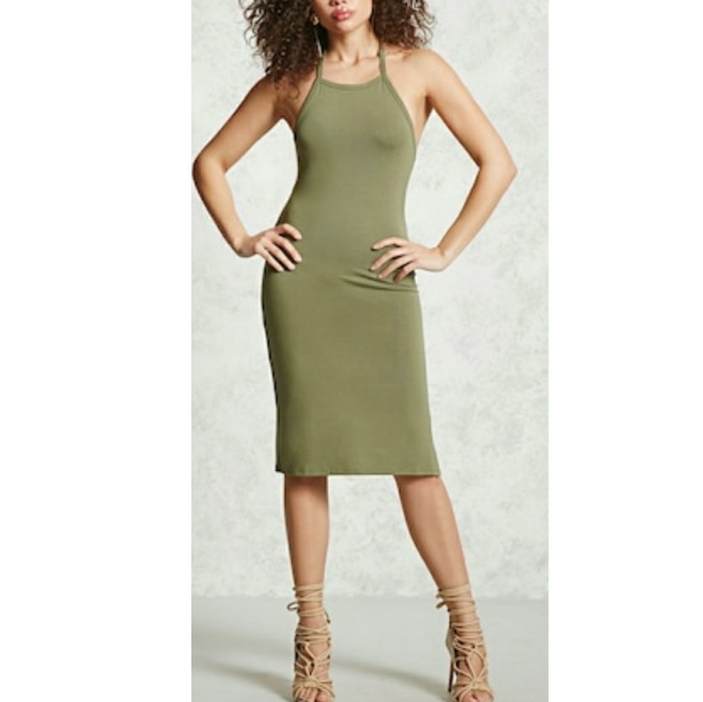Halter Bodycon Dress